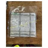 Black and white tablecloth