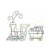 ProductWorks Lighted Train 390 LED (2)