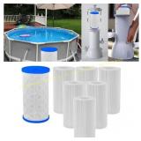 6-Pack Universal Pool Filters A/C for Pools
