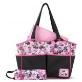 Disney Baby Travel Tote Diaper Bag with Pad