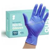 2Ct GUSTO Nitrile Gloves, Latex Free, Small