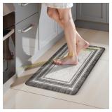KIMODE Anti Fatigue Kitchen Mat 17.3"x29" Grey