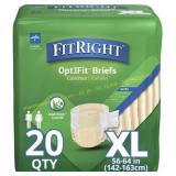FitRight Ultra Adult Briefs XL 56-64 20pk