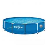 14 ft x 14 ft Round Deep Metal Frame Pool