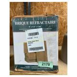 US Stove Tan Matte Pumice Fire Brick