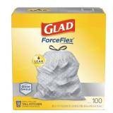13 Gal. ForceFlexPlus Trash Bags, 100/Carton