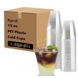 Karat 600 Pack 24 Clear PET Cups
