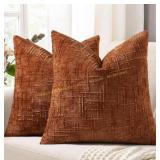 decorUhome Spring Pillow Covers 18x18 Set 2
