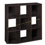ClosetMaid Espresso 9-Cube Stackable Organizer