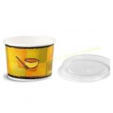 Huhtamaki 12 oz Food Container w Lid 250pcs