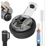 Stanley 40 oz Tumbler Flip Straw Lid, Black