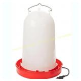 API 3 Gallon Heated Poultry Waterer Tank