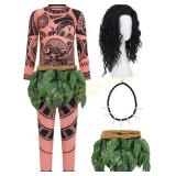 Halloween Ocean Costume for Men with Tattoos