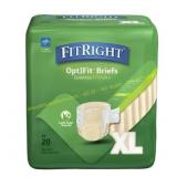 FitRight OptiFit Extra+ Briefs, X-Large
