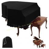 Grand Piano Keyboard Dust Cover with Elastic