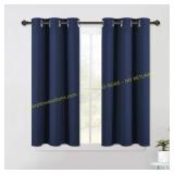 NICETOWN Blackout Curtains, Navy 42 45