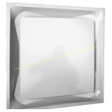 2Ct Hart & Cooley 6" Steel Plate Diffuser, White