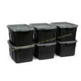 Rubbermaid Roughneck 14G Storage Totes (6)