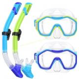 Kids Snorkel Set: Dry-Top 180  Mask
