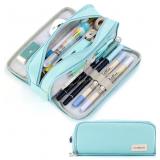 CICIMELON Large Pencil Case, 3 Compartments