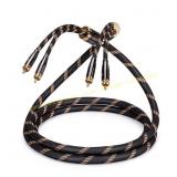 SKW 2RCA to 2RCA Audio Cable 1m