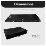 BalanceFrom 120x48 Exercise Mat, Pink