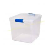 4 ct 31 qt. Latching Clear Storage Box (4-Pack)