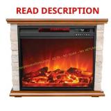 LifeSmart LifePro 30" Fireplace Brown
