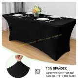 Obstal 6 Pack Spandex Table Covers (6 ft)