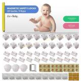 Eco-Baby Magnetic Cabinet Locks for Cabinets