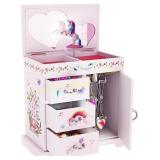Pretty Me Unicorn Musical Jewelry Box for Kids