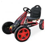 hauck Hurricane Go Kart with Handbrake, Red