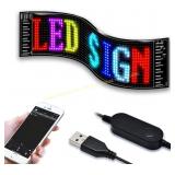 LED Matrix Panel Bluetooth LED Screen Sign