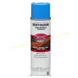 10ct Rust-Oleum Marking Paint 20 oz Caution Blue