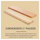 Hercules Xtreme Solid Pine Bed Slats Queen