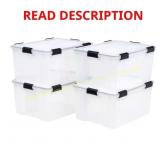 62 Qt. WeatherPro Storage Tote - Set of 4