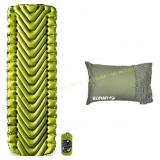 Klymit Static V2 Pad + Memory Foam Pillow