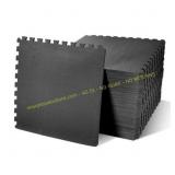 BalanceFrom 24x24 Exercise Mat, 1/2" Thick