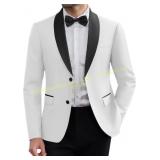 COOFANDY Men Tuxedo Jacket Slim Fit Blazer