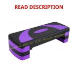 BalanceFrom Aerobic Step Platform, Purple