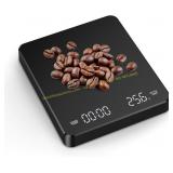 ORIA Digital Coffee Scale with Timer, 3kg/0.1g