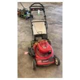 Toro 6.5 hp with bagger push mower