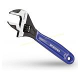 WORKPRO 6-Inch Adjustable Wrench, Cr-V