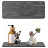 2PCS Water Absorbing Stone Tray for Sink