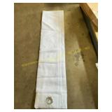 White Sheer Curtains Unknown Size/Brand