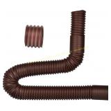 POLARDAYS 6.6ft Downspout Extender Pipe 3" OD