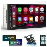 7in Car Stereo Compatible w/ Carplay&Auto
