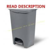 Glad Kitchen Trash Can with Lid, Pedal