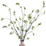 4 Pcs Ficus & Eucalyptus Branches, 47" Stems