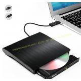 External CD/DVD Drive USB 3.0 Type-C Burner